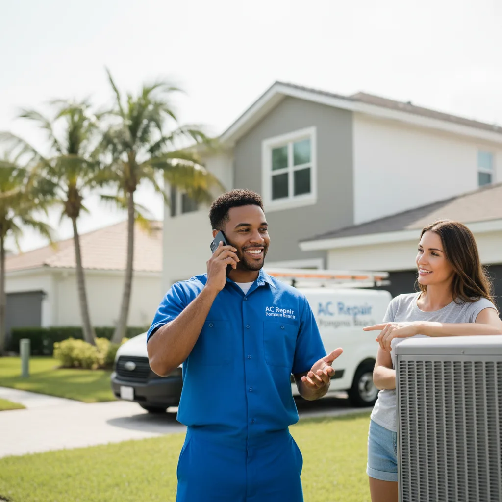 AC Repair Pompano Beach customer support in Seville